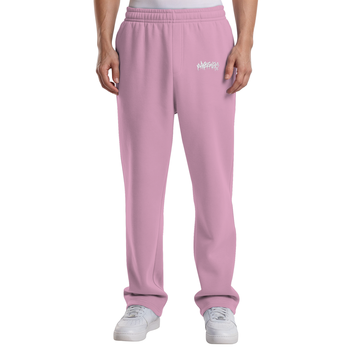 Fluffy Track Sweatpants - Wall