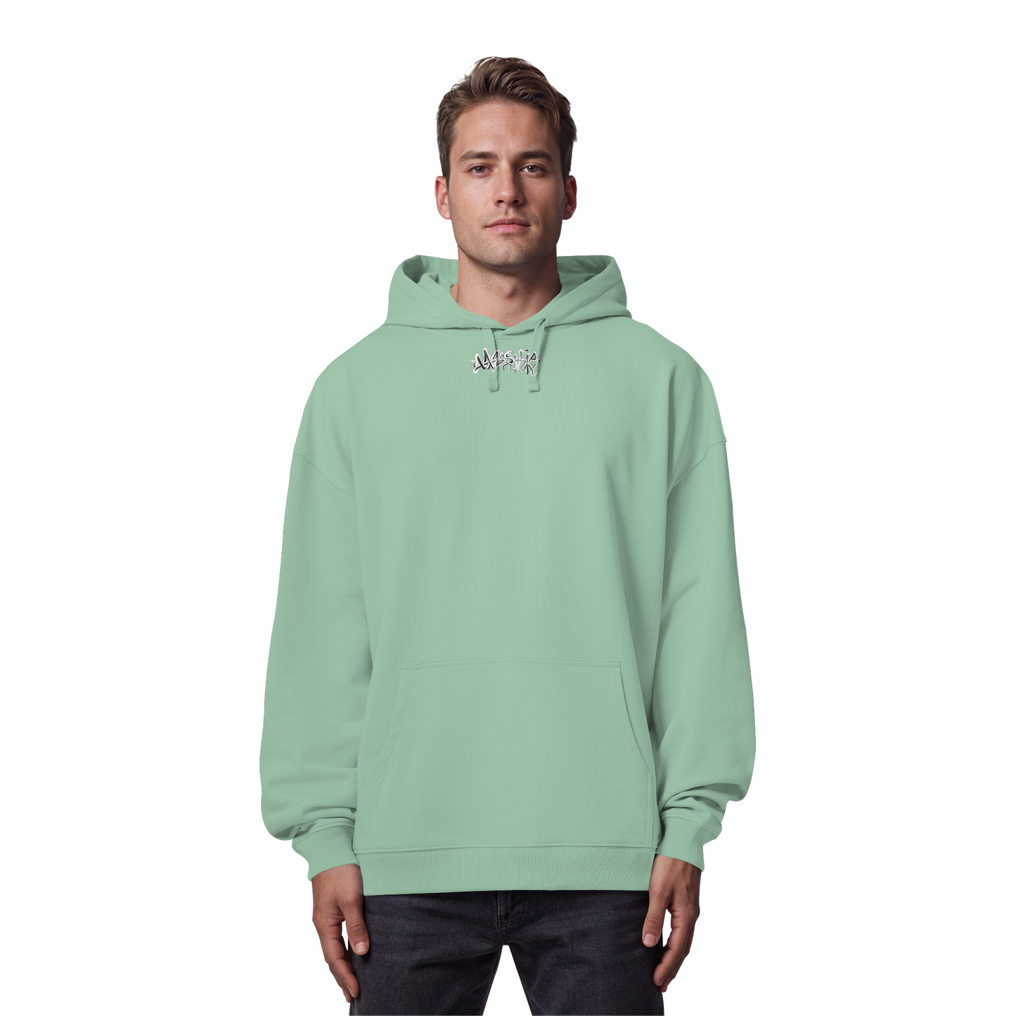 Friede den Hütten - Krieg den Palästen - Organic Oversize Hoodie