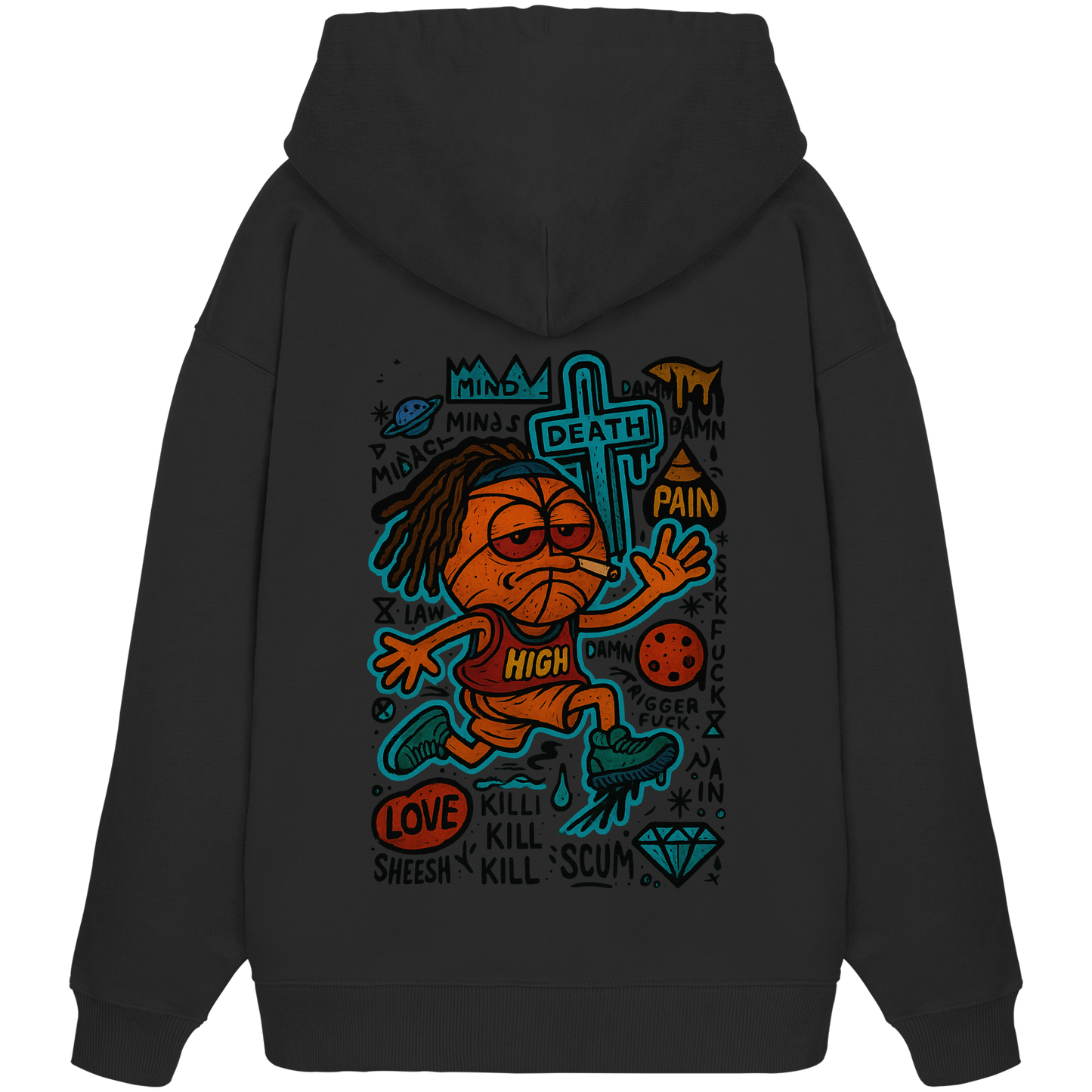 Ball - Organic Oversize Hoodie
