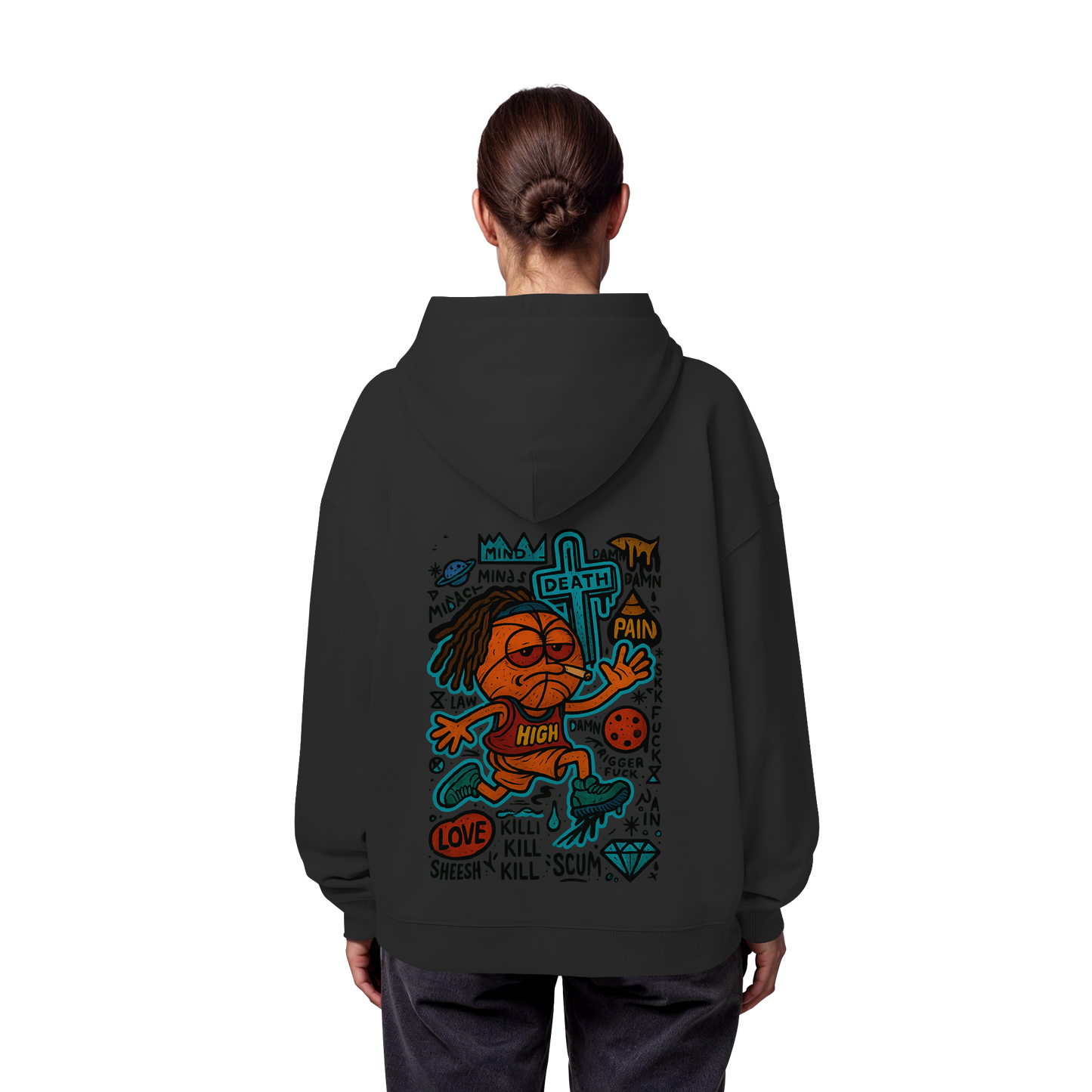 Ball - Organic Oversize Hoodie