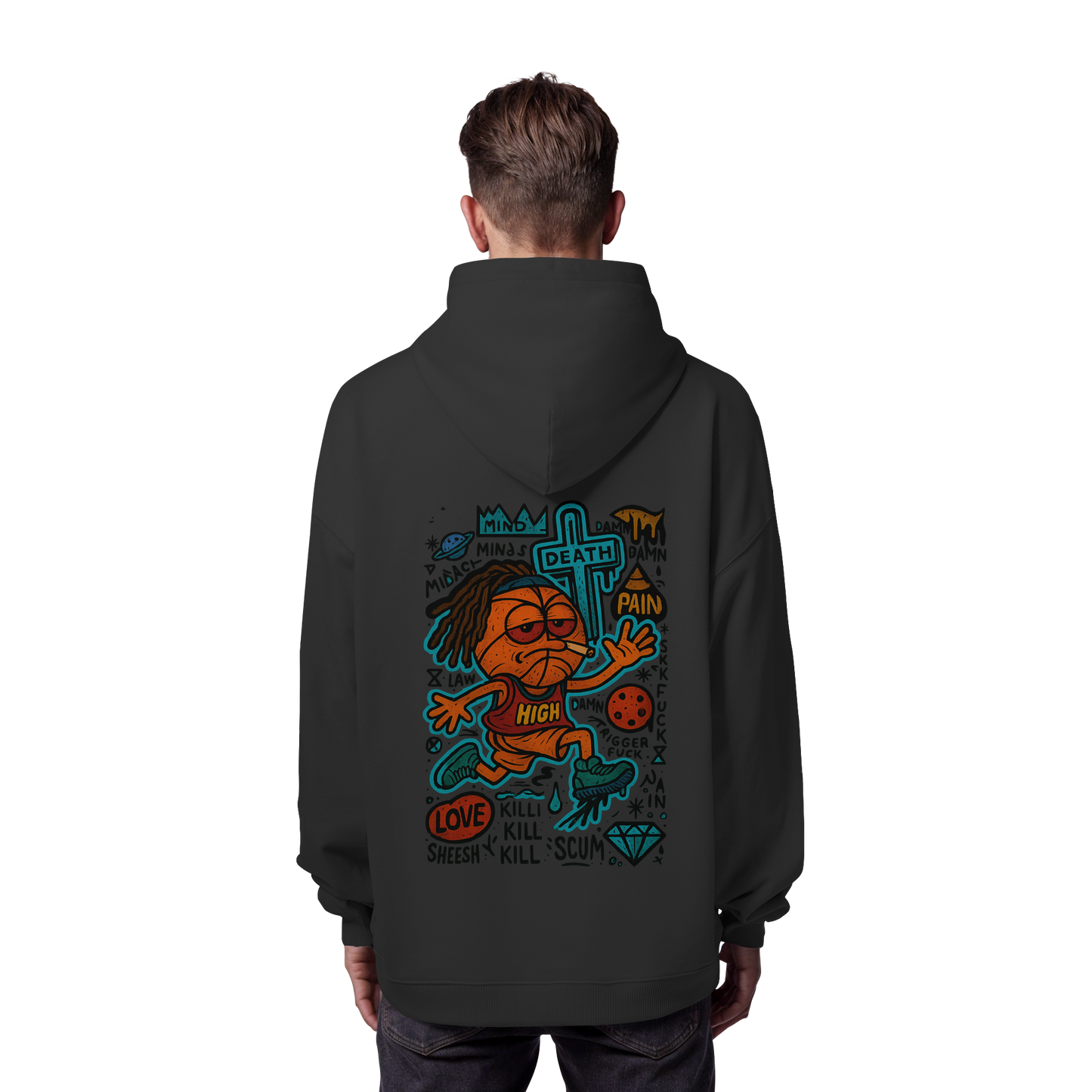Ball - Organic Oversize Hoodie
