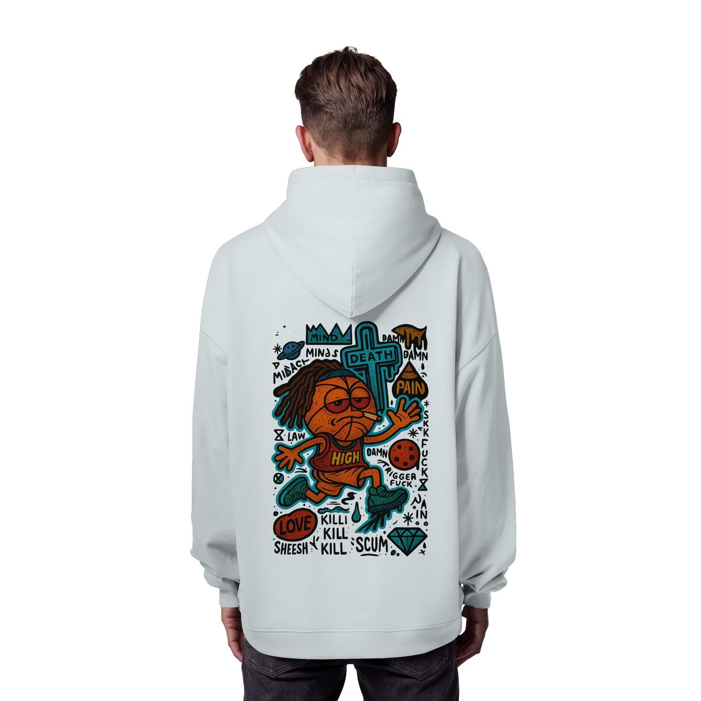 Ball - Organic Oversize Hoodie