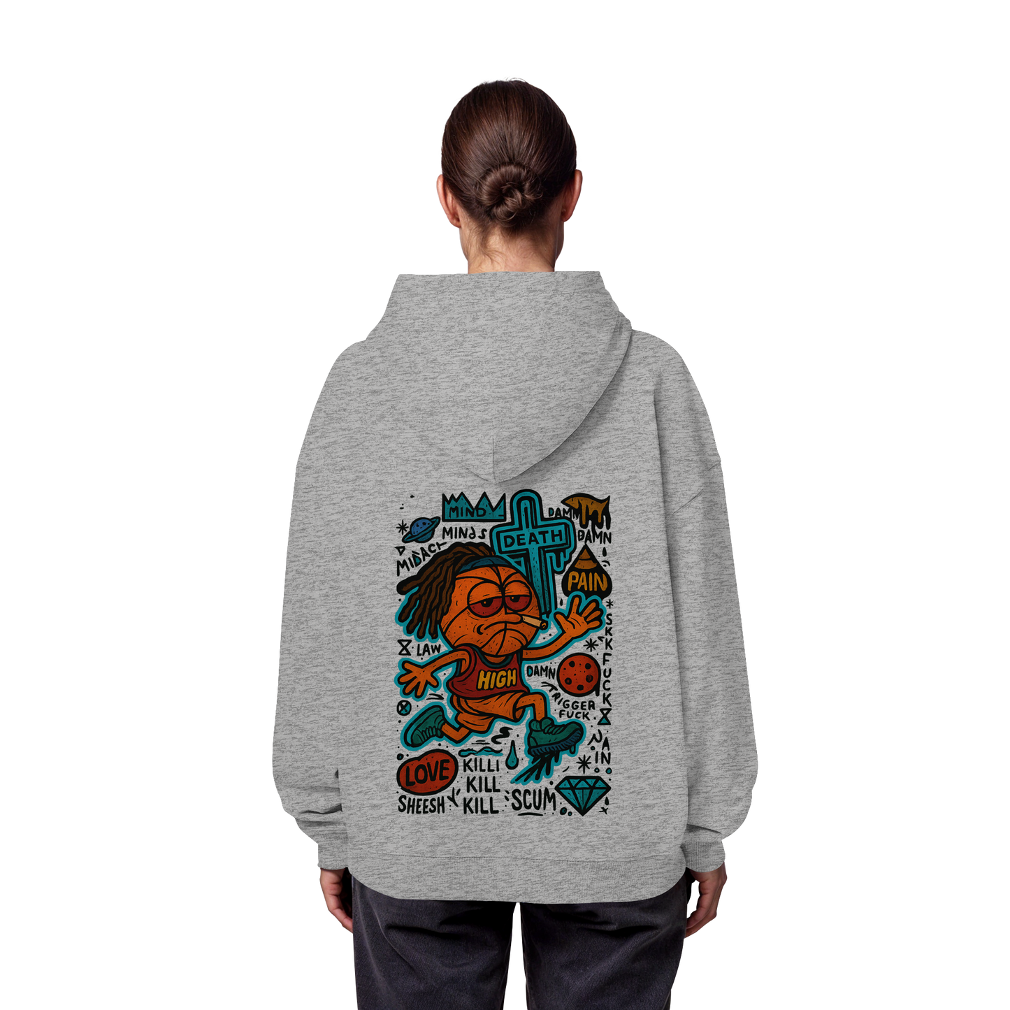 Ball - Organic Oversize Hoodie
