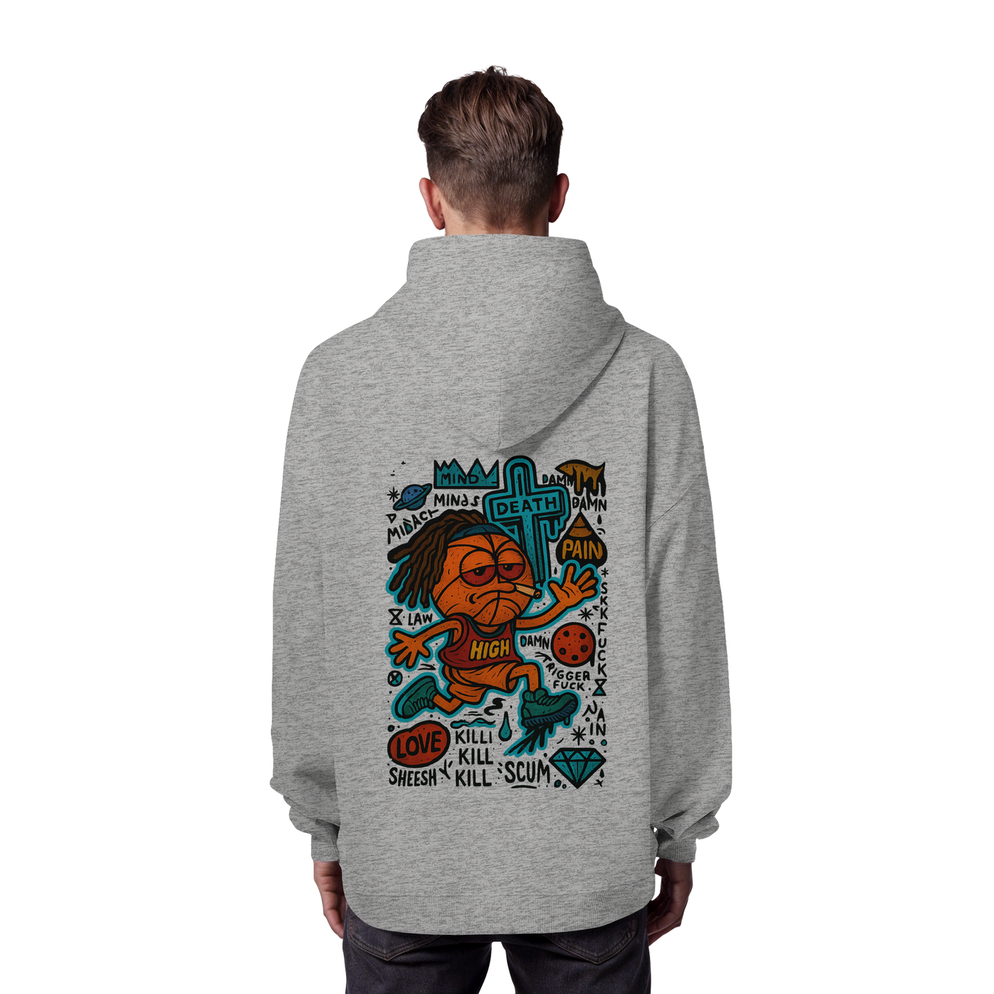 Ball - Organic Oversize Hoodie