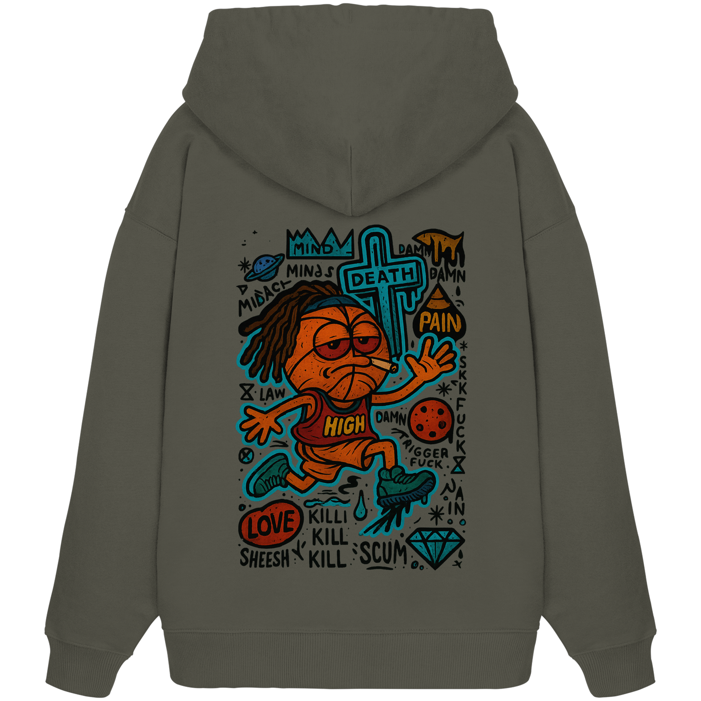 Ball - Organic Oversize Hoodie