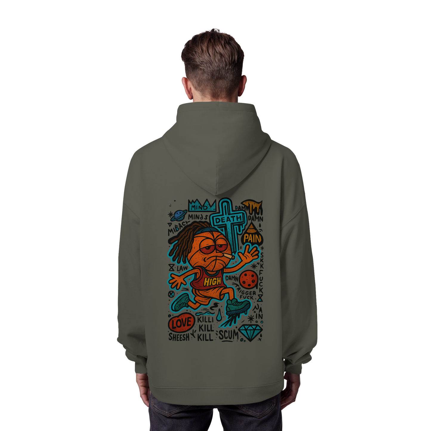 Ball - Organic Oversize Hoodie