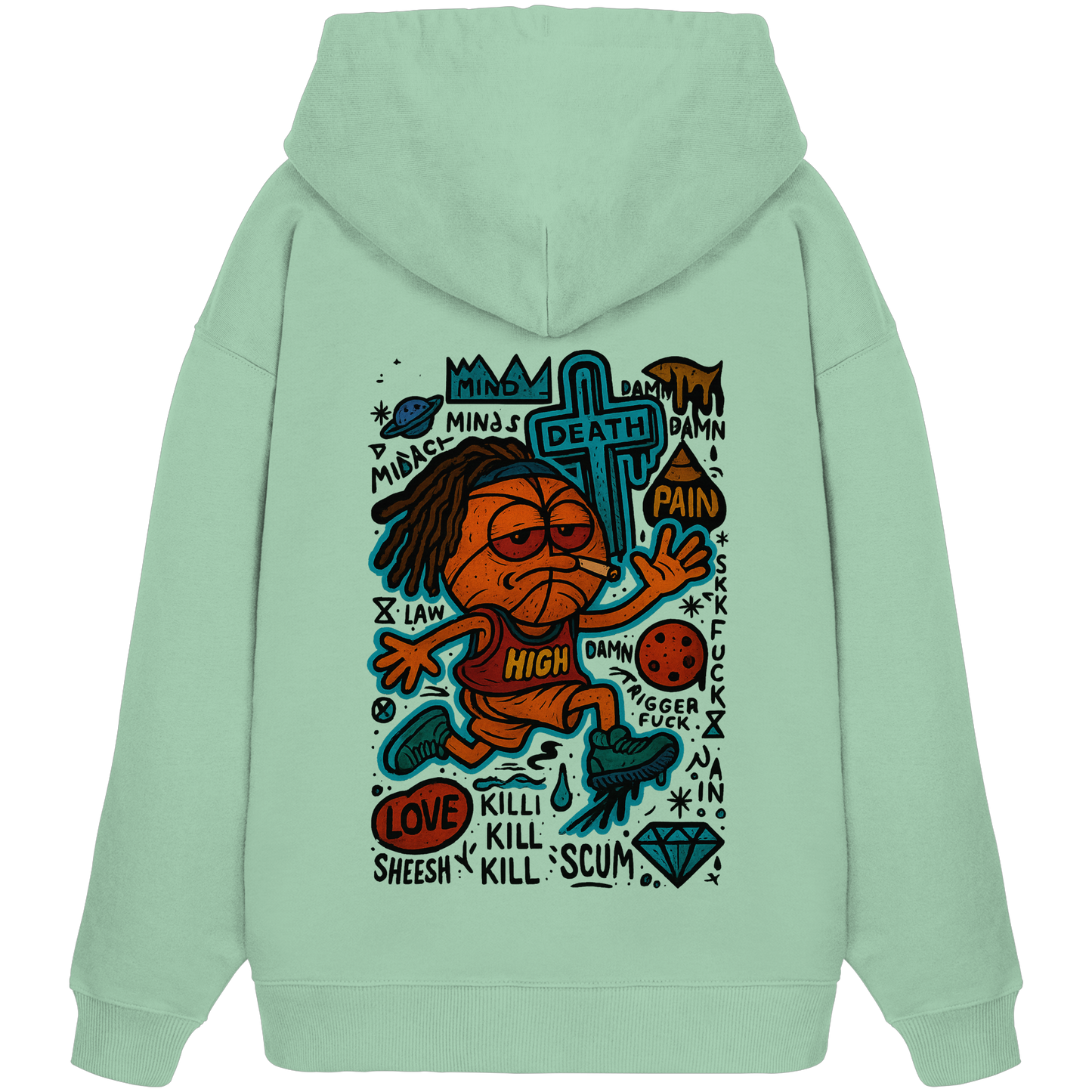 Ball - Organic Oversize Hoodie