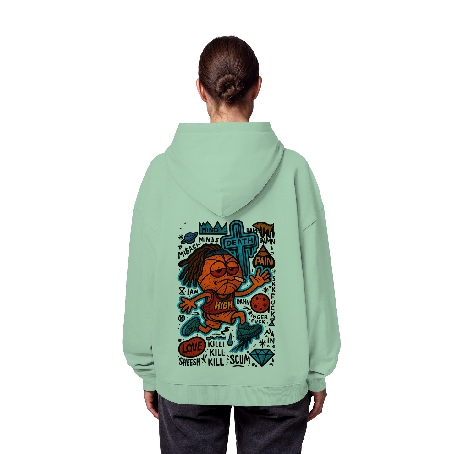 Ball - Organic Oversize Hoodie