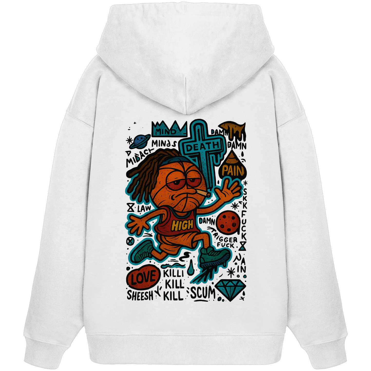 Ball - Organic Oversize Hoodie