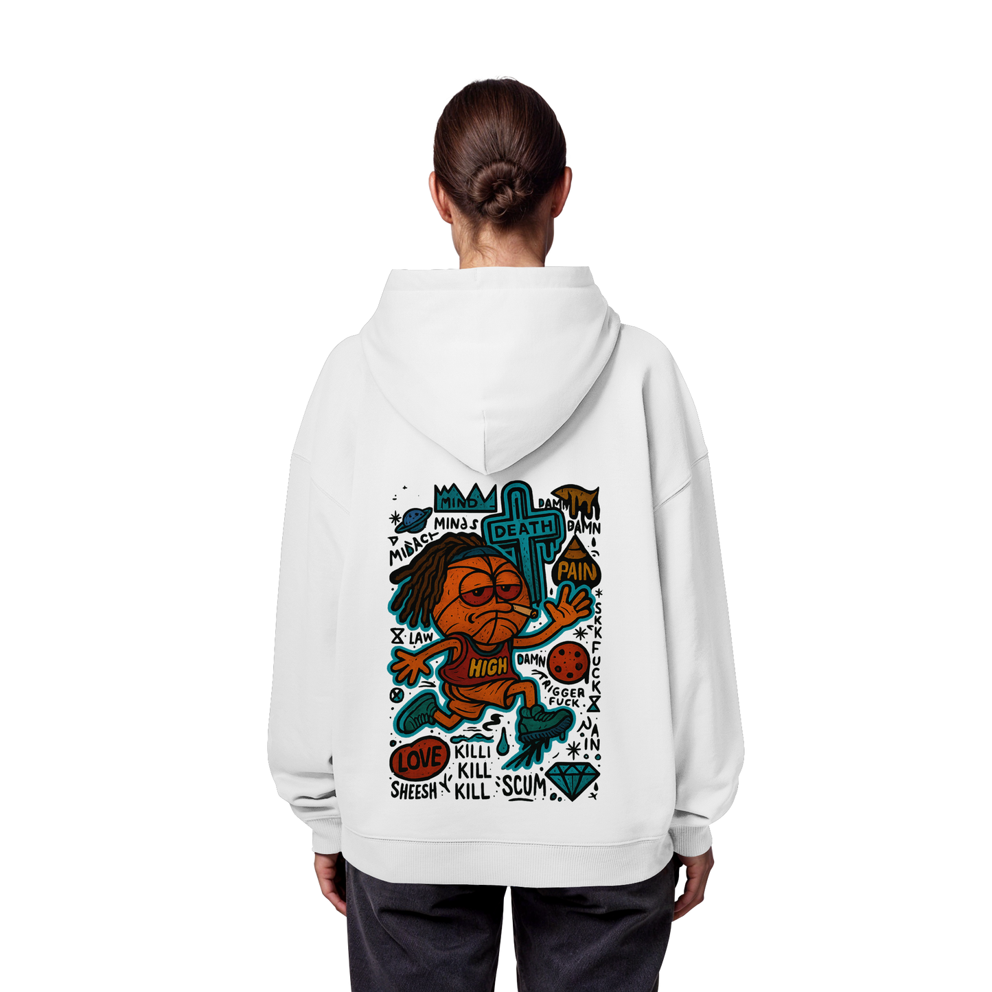 Ball - Organic Oversize Hoodie