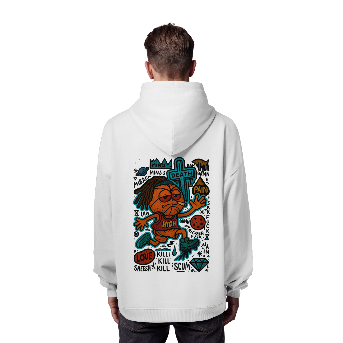 Ball - Organic Oversize Hoodie