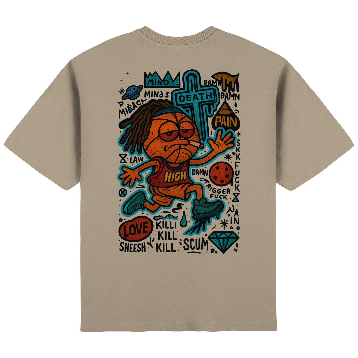 Ball - Streetwear Oversized T-Shirt