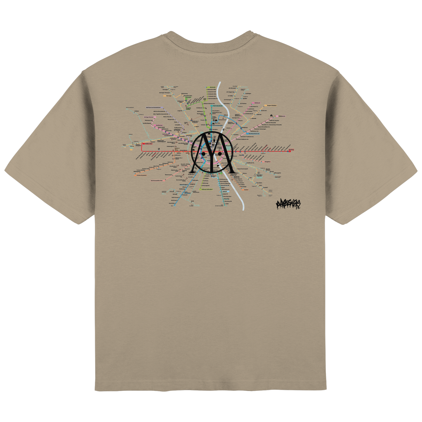 Metro - Streetwear Oversized T-Shirt
