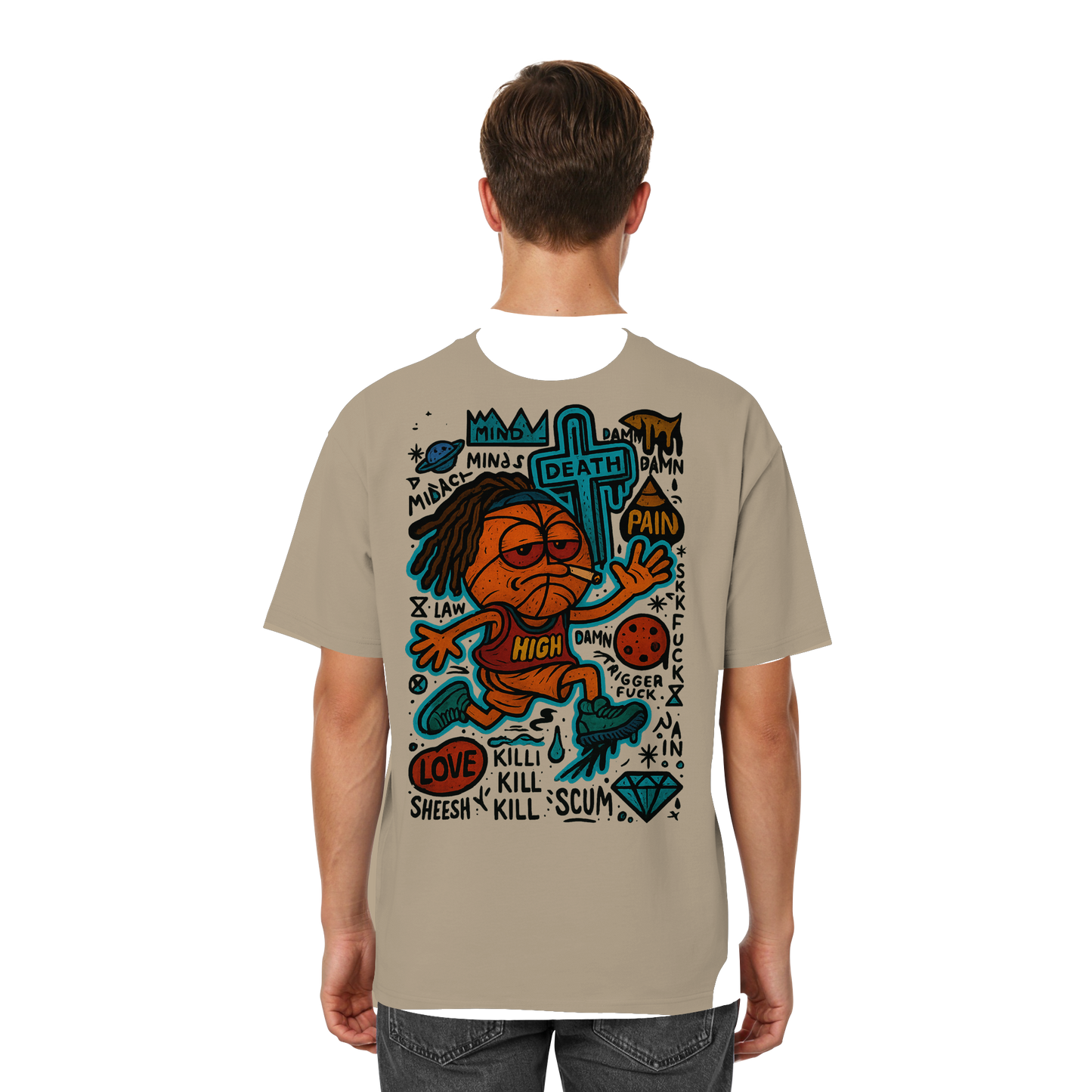 Ball - Streetwear Oversized T-Shirt