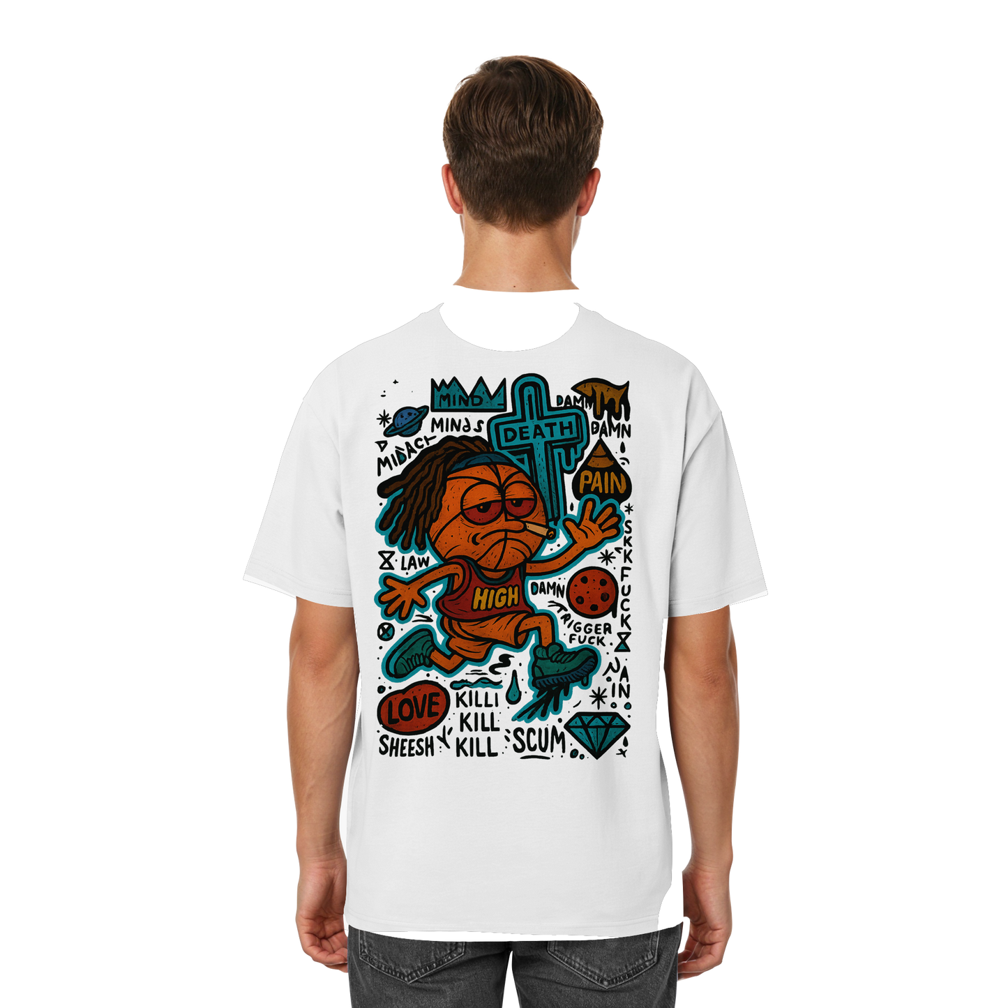 Ball - Streetwear Oversized T-Shirt