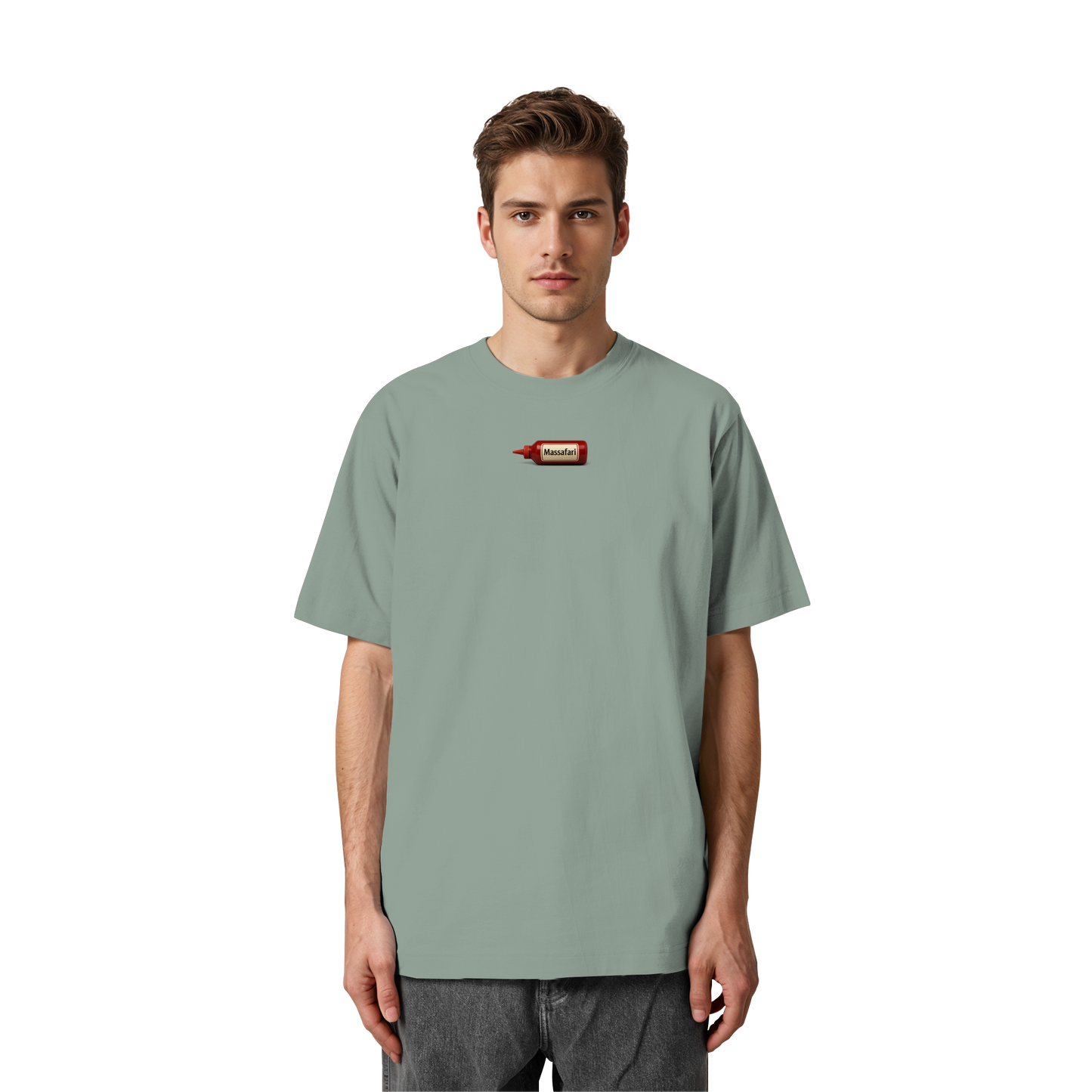 Massafari Premium Organic Oversize Tee - CatchUp