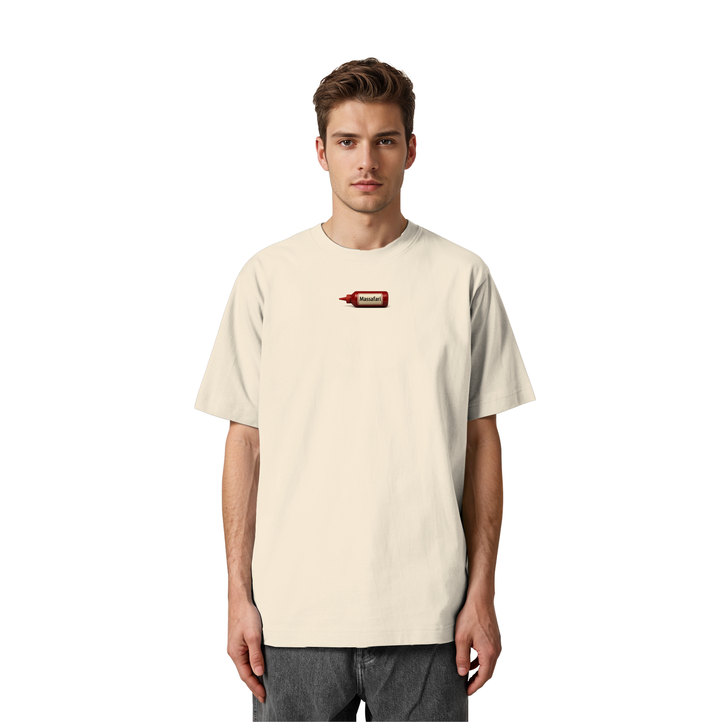 Massafari Premium Organic Oversize Tee - CatchUp