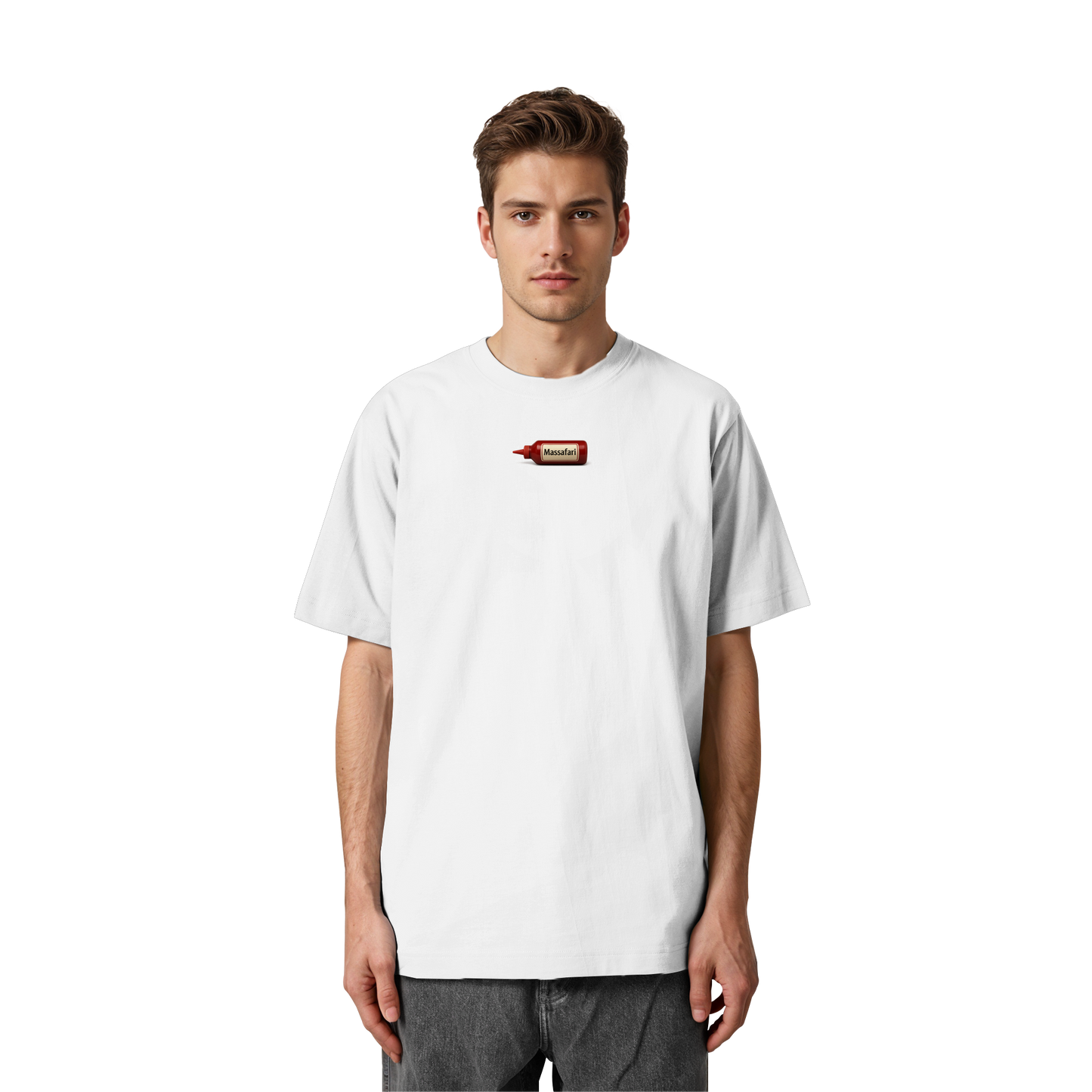 Massafari Premium Organic Oversize Tee - CatchUp