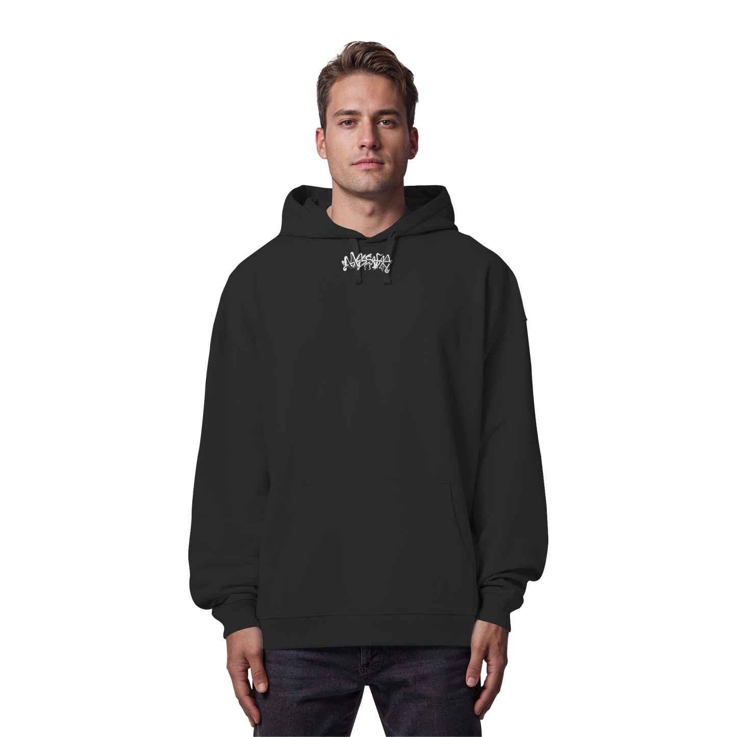 Friede den Hütten - Krieg den Palästen - Organic Oversize Hoodie