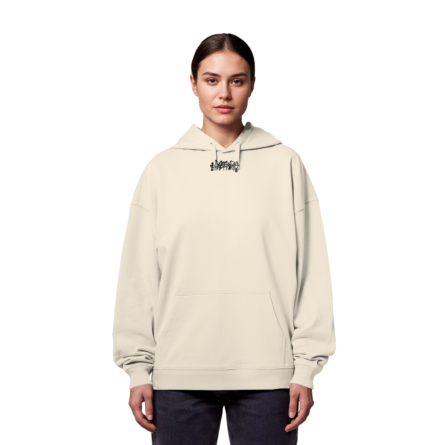 Friede den Hütten - Krieg den Palästen - Organic Oversize Hoodie