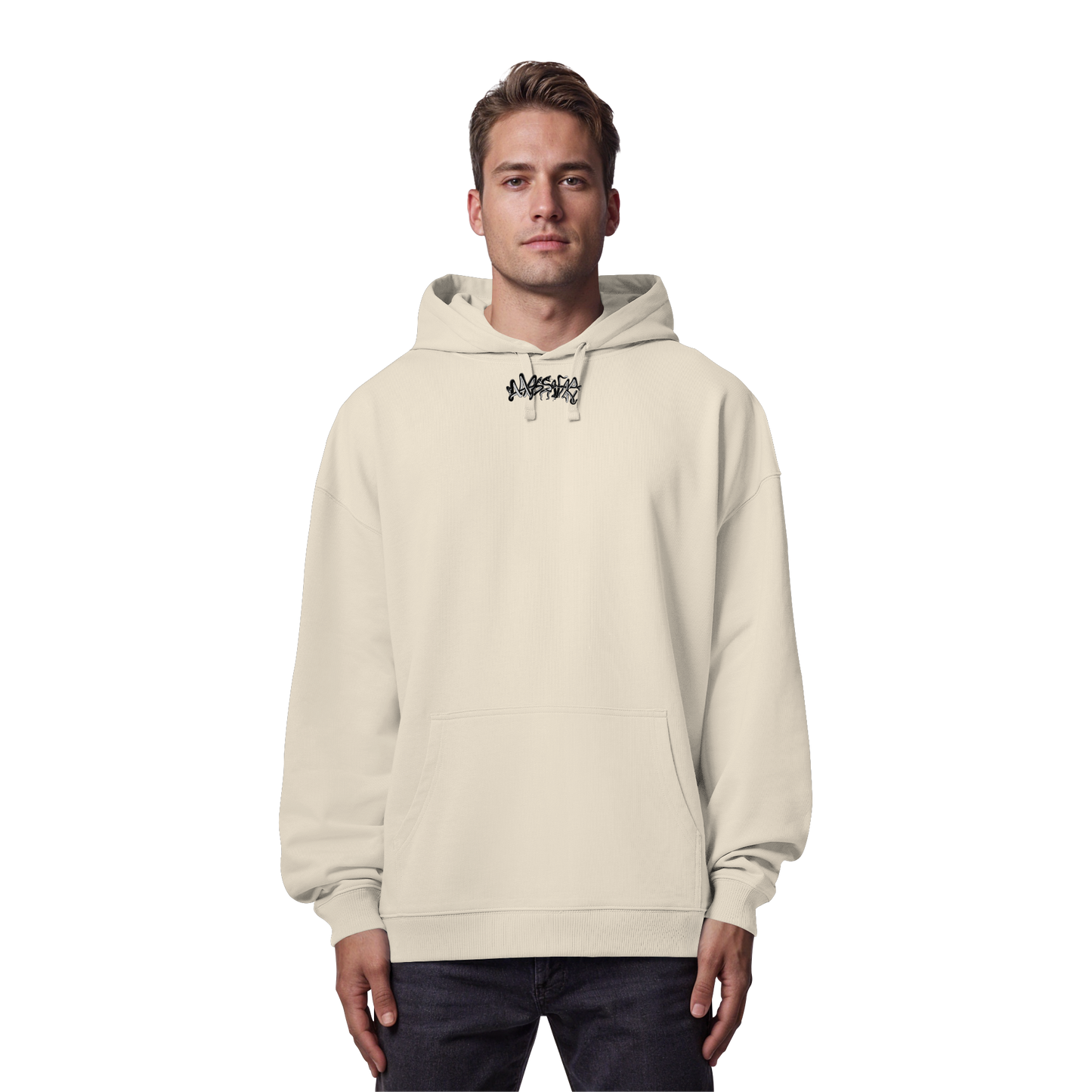 Friede den Hütten - Krieg den Palästen - Organic Oversize Hoodie